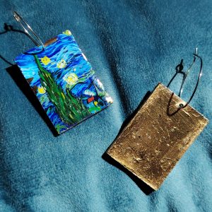ARETES DE ARTE «LA NOCHE ESTRELLADA»