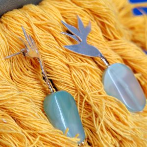 ARETES AVES DEL PARAISO
