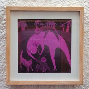 «EL MORADO MEDIO ROSA ES DOS»