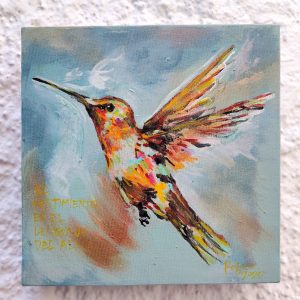 «COLIBRÍ NARANJA. EL SENTIMIENTO LENGUAJE DEL ALMA»