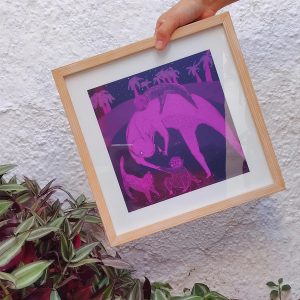 «EL MORADO MEDIO ROSA ES DOS»